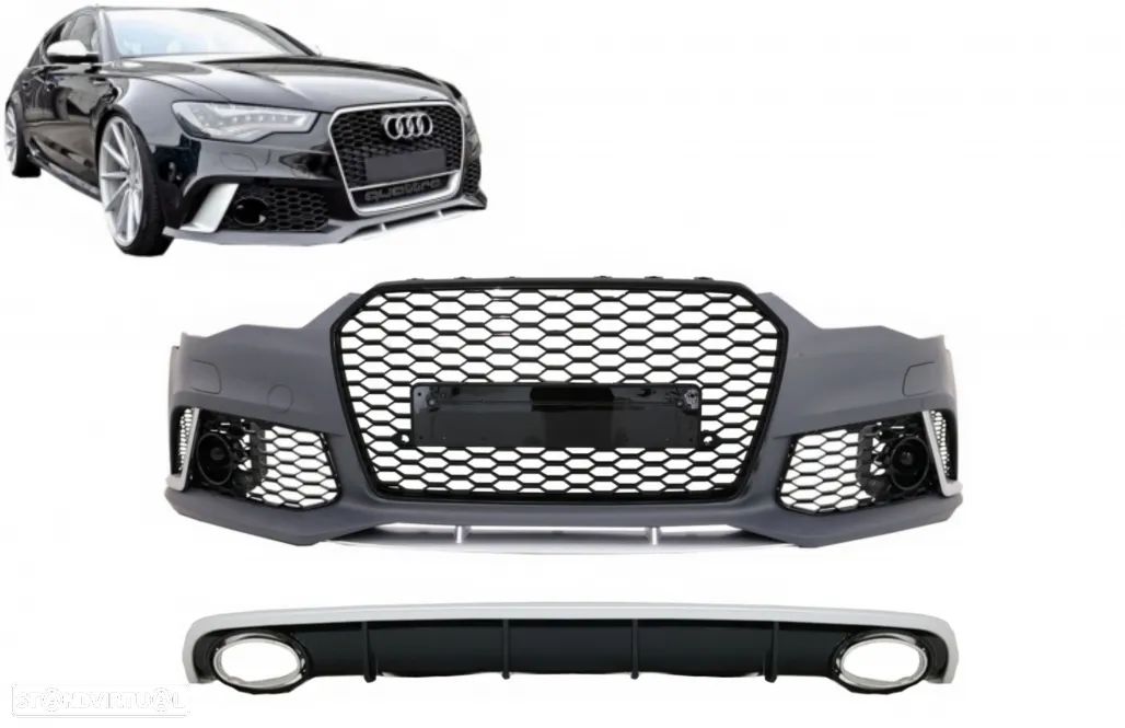 Body Kit Audi A6 4G C7 (2011 a 2015) Look RS6 - 1