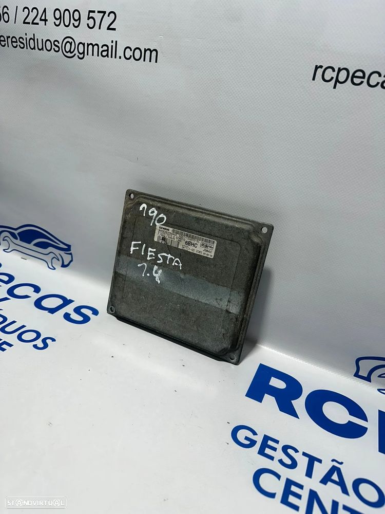 .Centralina Motor Original Siemens Ford FUJA FUJB 1.25i 16v 4S6112A650SC S120977015 2002 - 2008 - 5