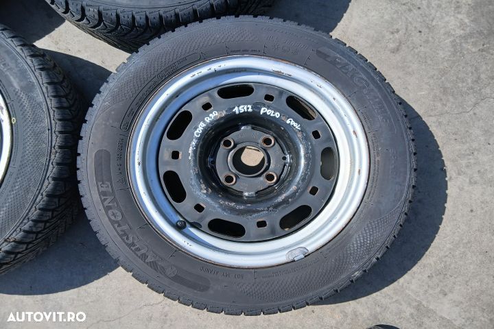 Jante aliaj cu anvelope 18 - set 357601025A 185/60 R14 ET38 6JX14H2 3 - 3