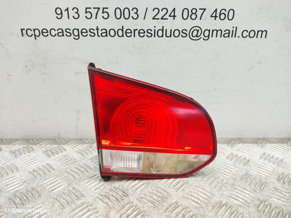 Farolins de mala direito esquerdo originais VW Volkswagen Golf 6 VI 5K Carro de 2008 a 2013 - 6