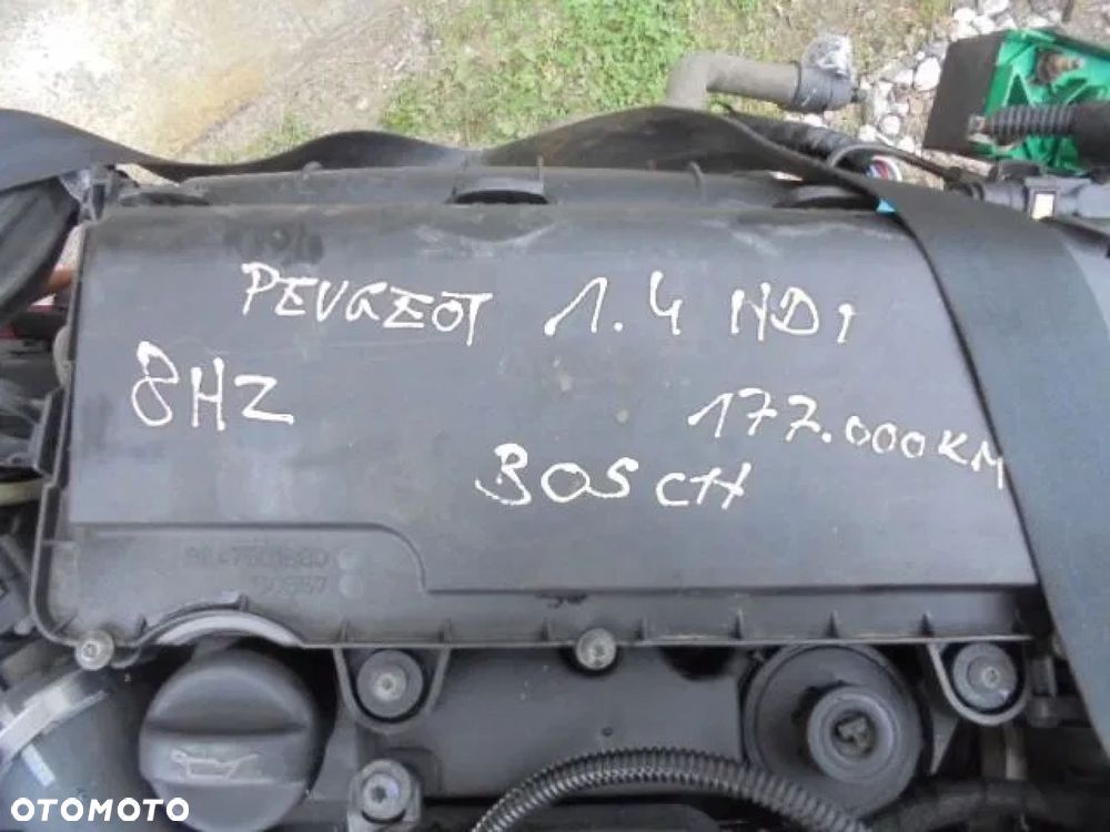 PEUGEOT 206 307 1.4 HDI SILNIK 8HZ BOSCH - 3