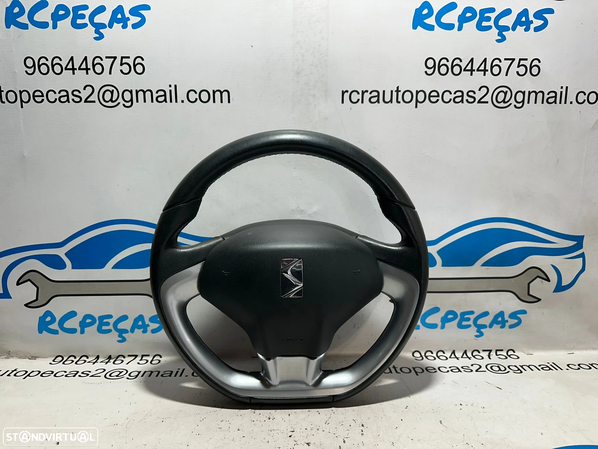 .Volante Guiador Pele Original Citroen DS3 3068794 - 3