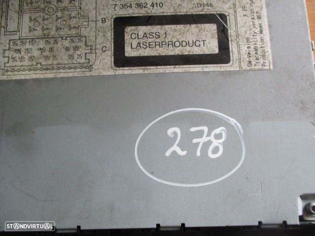 Radios 7646360516 FIAT PANDA 2007 BLAUPUNKT FIAT 189 CD - 2