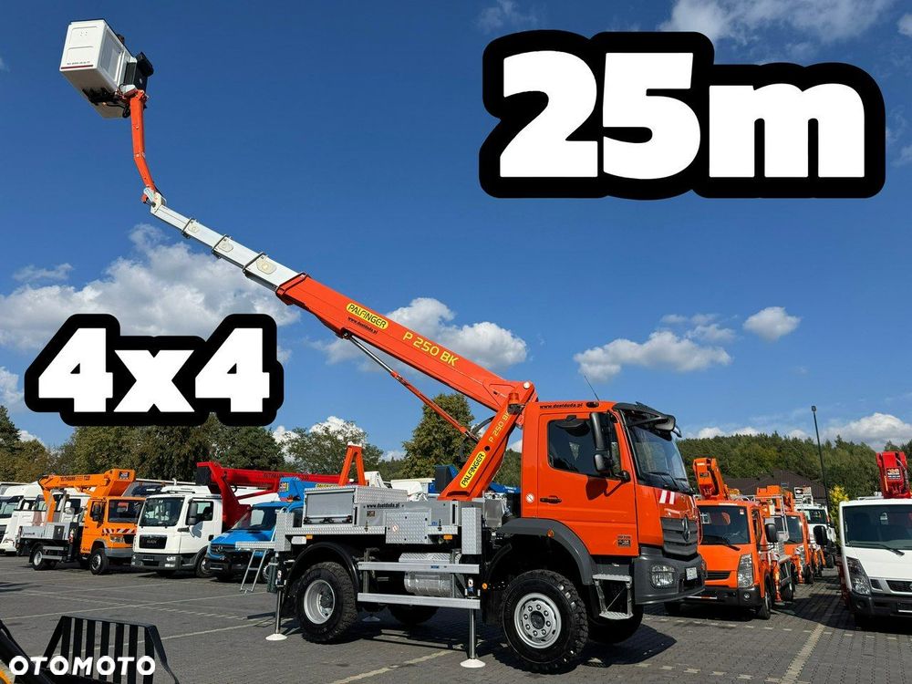 Mercedes-Benz Atego 818 E6 4x4 Zwyżka PALFINGER P250 BK Podnośnik Koszowy - 2