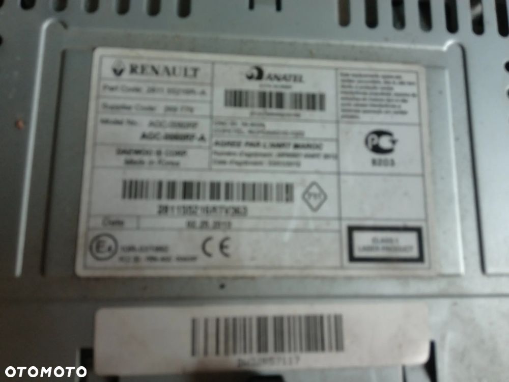 DACIA DOKKOER LODGY INNE CD RADIO + RAMKA ROWNIEZ INNE CZESCI PYTAC - 5