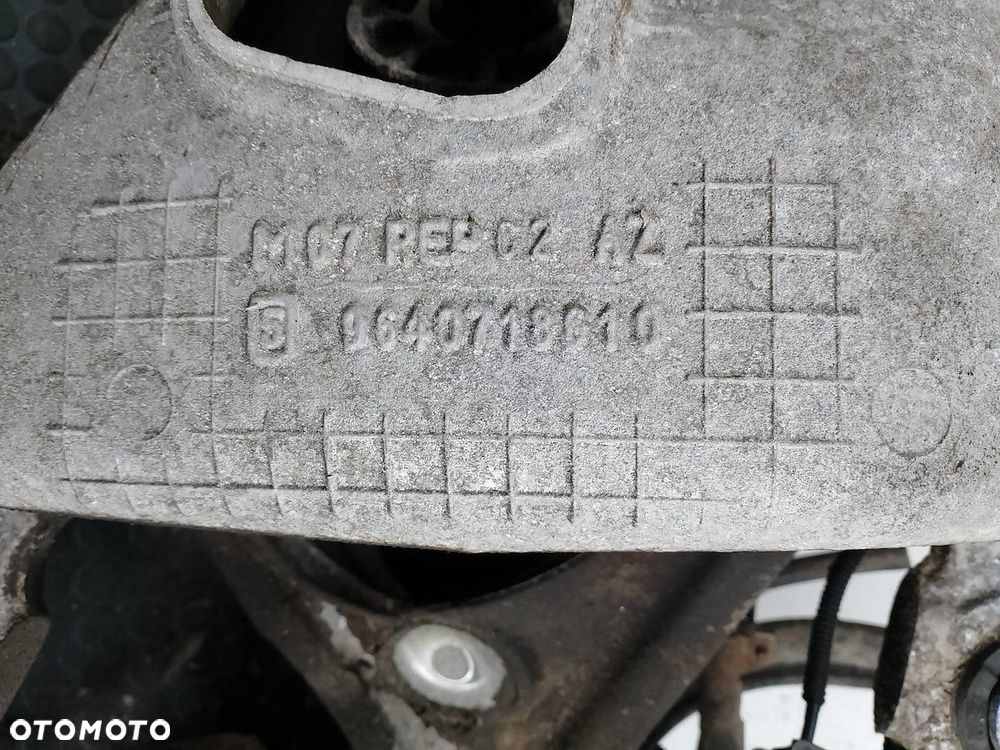 WÓZEK, TRAWERS TYŁ PEUGEOT 508 I 9640718710  9640718610 2.0 HDI - 11