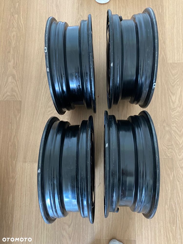Felgi stalowe MAM r14 oraz opony Hankok 19r 5-6mm - 4
