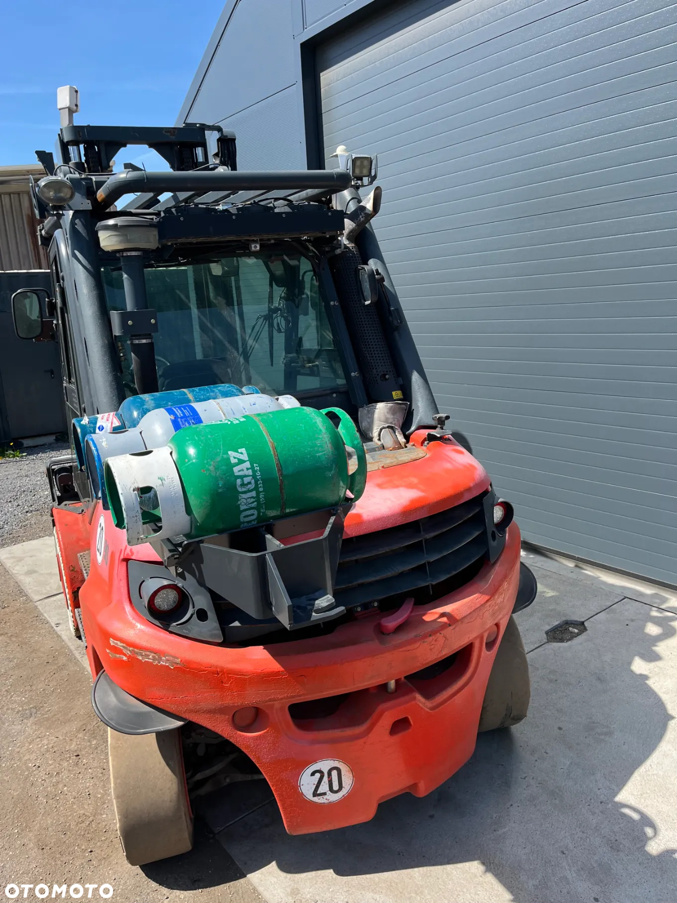 Linde H60-T 396-03 Gaz Kabina Klima Pozycjoner Przesuw boczny - 36