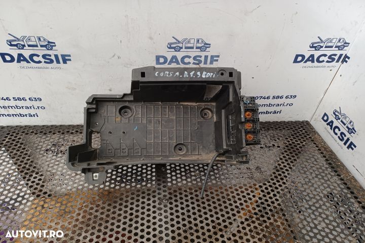 Capac acumulator / baterie Opel Corsa D  [din 2006 pana  2011] seria Hatchback 5-usi 1.3 CDTi MT (7 - 1