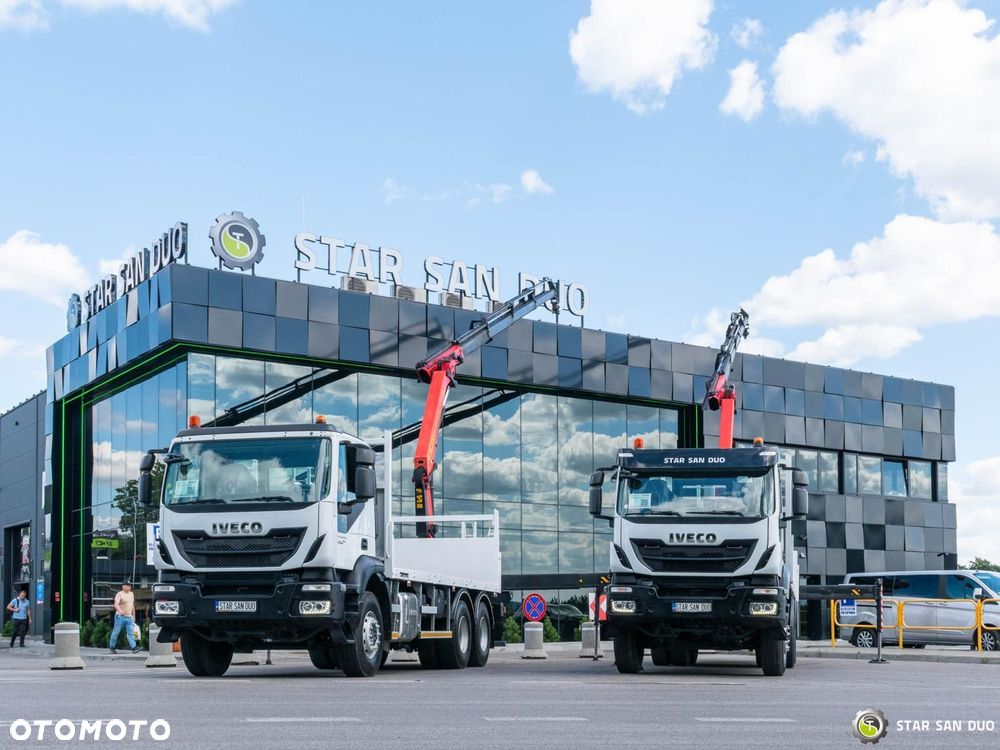 Iveco TRAKKER 360 6x4 PALFINGER PK 18502 SH HDS Żuraw Rotator - 8