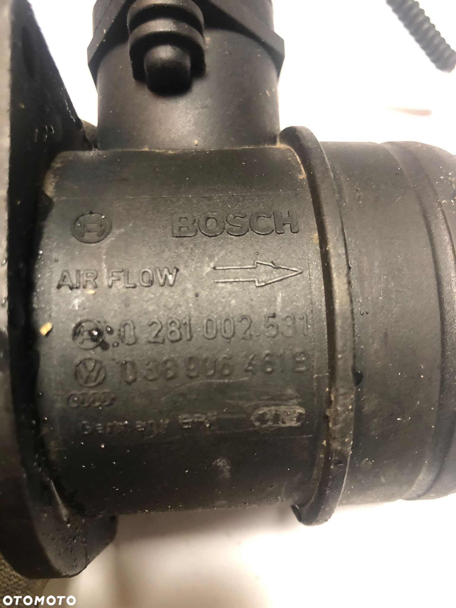 Przepływomierz Volkswagen 0281002531  038906461B - 2