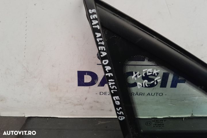Geam usa fata dreapta 43R-000469 43R-000469 Seat Altea 1 [2004 - 2009 - 2