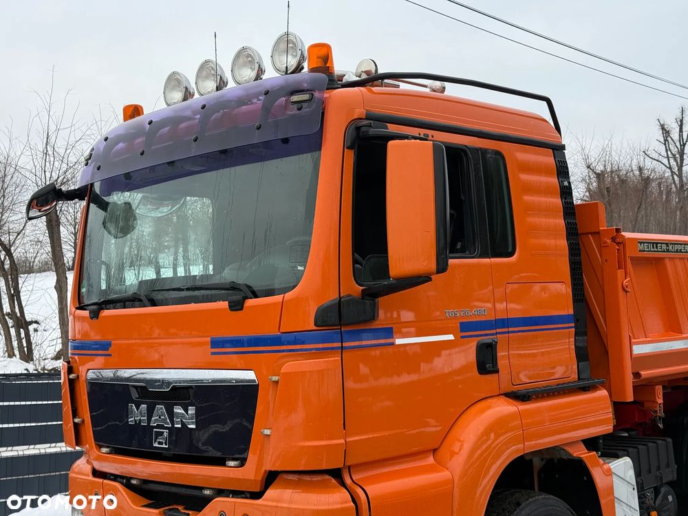 MAN * TGS 26.480 MAN  * Kiper / Wywrotka * 6x4 * Sprowadzona * Bordmatik * Stan Perfekcyjny - 4