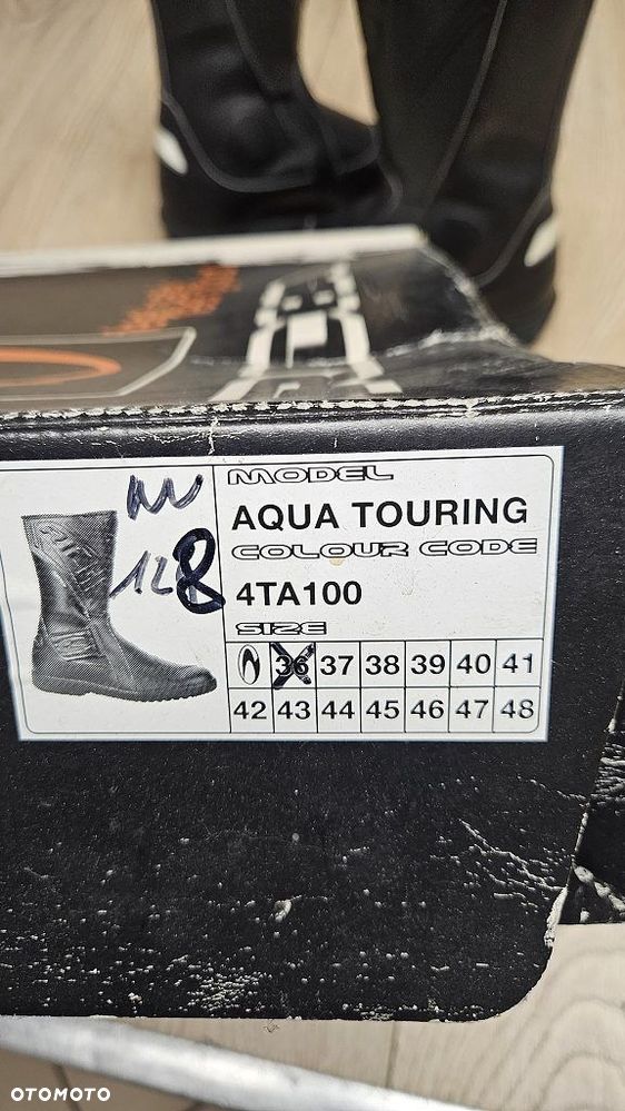 Buty Motocyklowe RICHA AQUA TOURING Rozmiar 36 - 10
