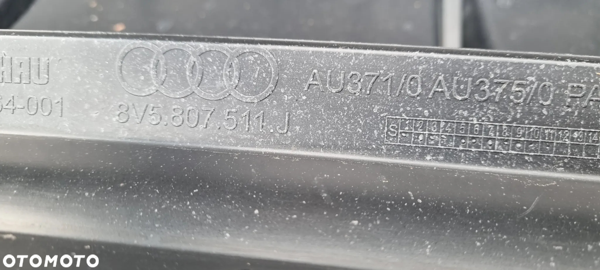 Audi A3 S-Line Lift 8V5 Sedan 2016- zderzak tył oryginał MD195 - 16