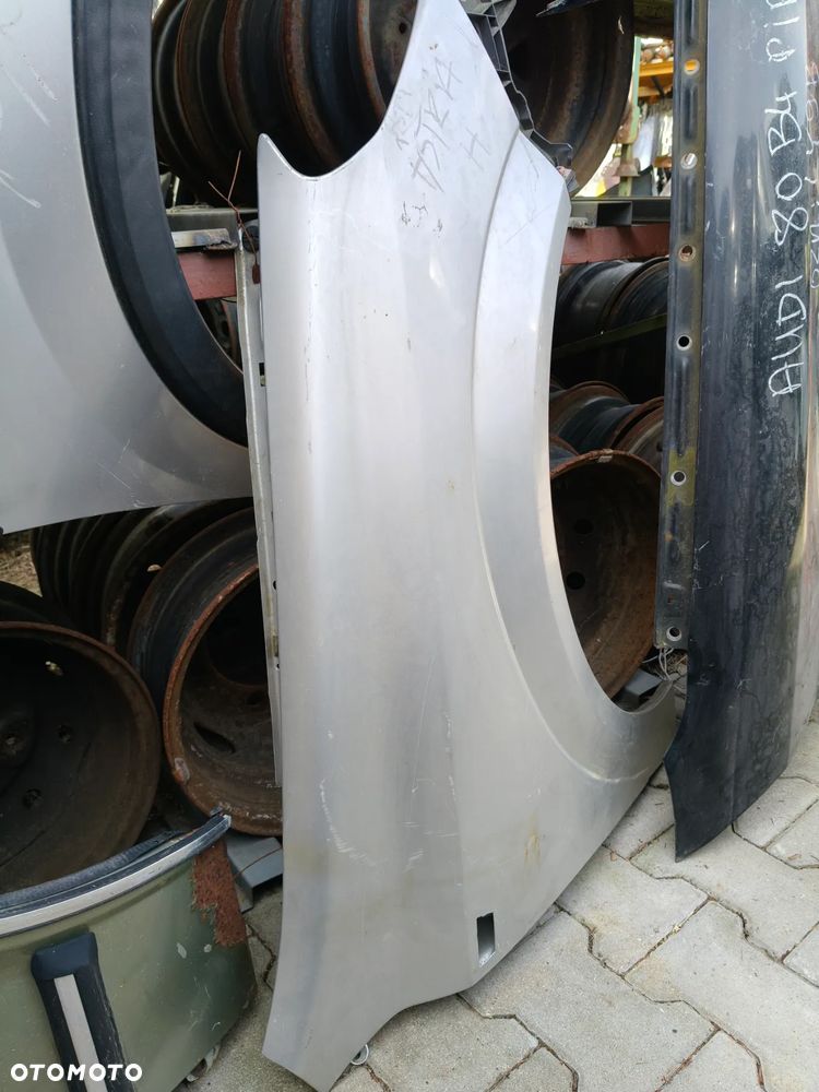Błotnik prawy opel astra h srebrny - 8