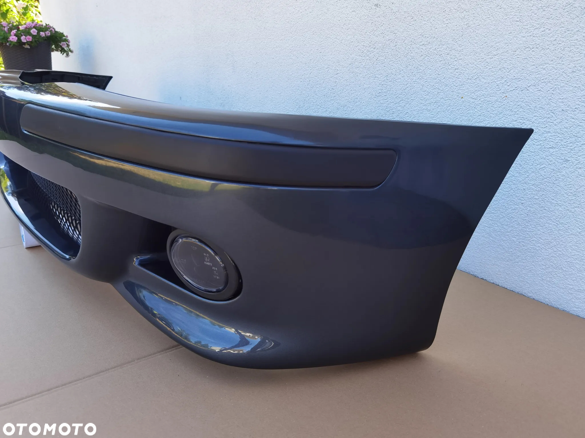 ZDERZAK BMW E39 M PAKIET ANTRAZIT PRZEDNI PRZÓD ORYGINALNY WYSYŁKA BDB - 2