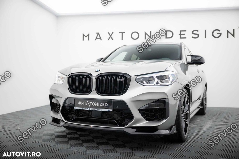 Prelungire bara fata Bmw X4 M F98 2019-2021 v2 - Maxton Design - 3
