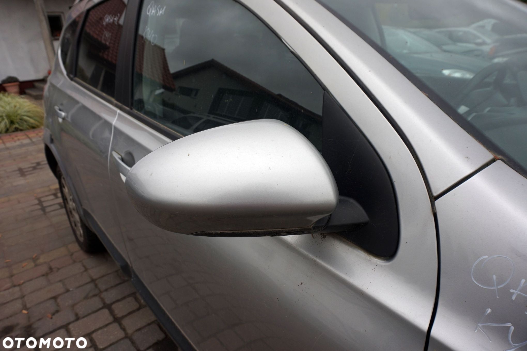 LUSTERKO ELEKTRYCZNE PRAWE QASHQAI+2 I J10 KY0 96301JD84A SREBRNY SKŁADANE EL EU NISSAN 2008-2013 - 1