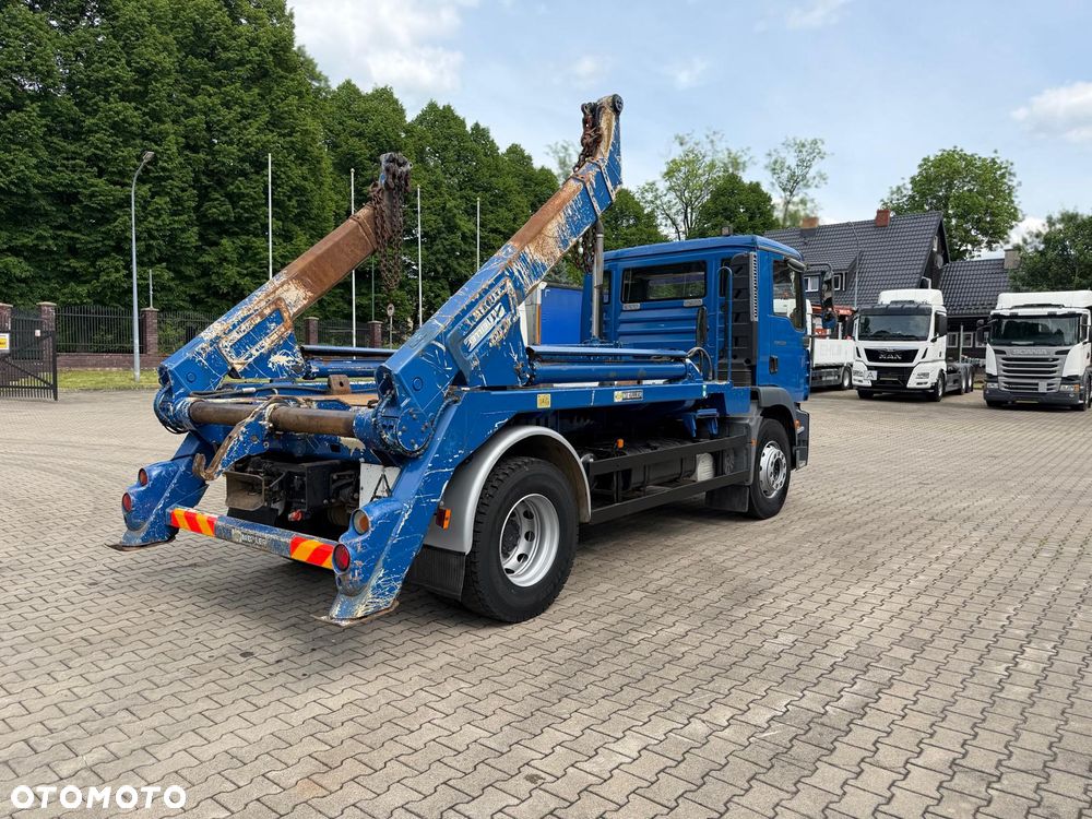 MAN 18.330 TGM bramowiec, MEILLER, 330 KM, manual, stare TACHO, 236 t.km.! - 8