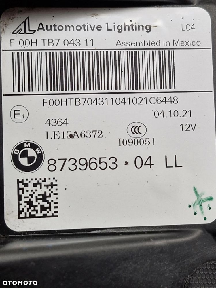 BMW X3 X4 G01 G02 LAMPA LEWA PRZÓD 8739653-04LL - 13