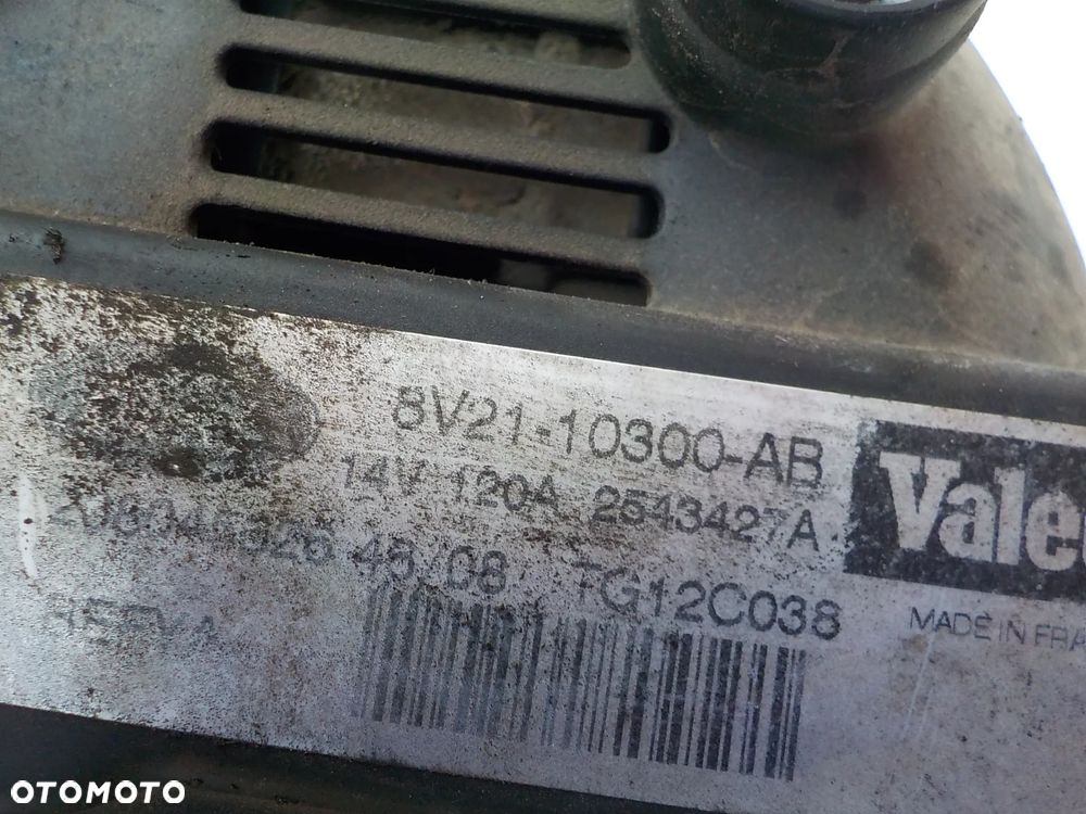 alternator ford fiesta mk7 1,4 tdci 8V21-10300-AB - 2