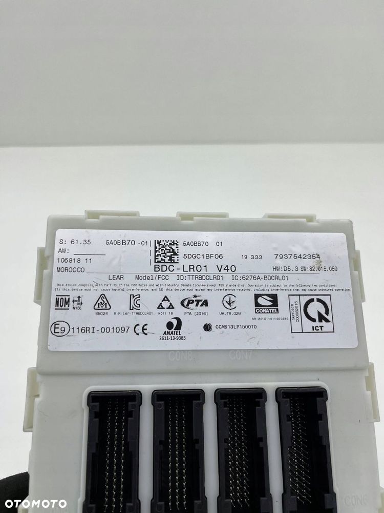 BMW X1 F48 LCI MODUŁ STEROWNIK FEM BDC 5A0BB70 - 2