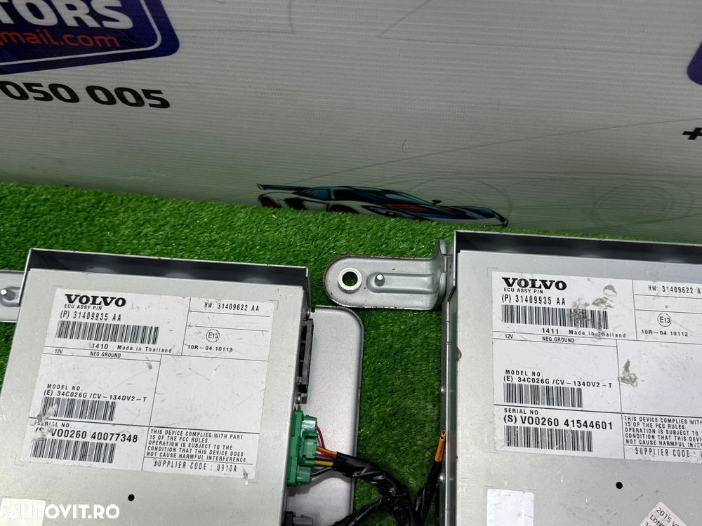 AMPLIFICATOR AUDIO  VOLVO V40 2.0 DIESEL 2015 / 2016 COD OEM 31409935 2012-2019 - 2