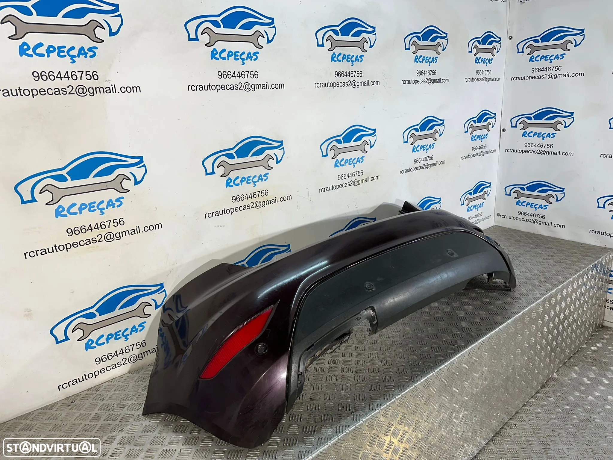.Parachoques Traseiro Original Ford Fiesta 6 MK6 5 Portas 8A61-17D781 - 4