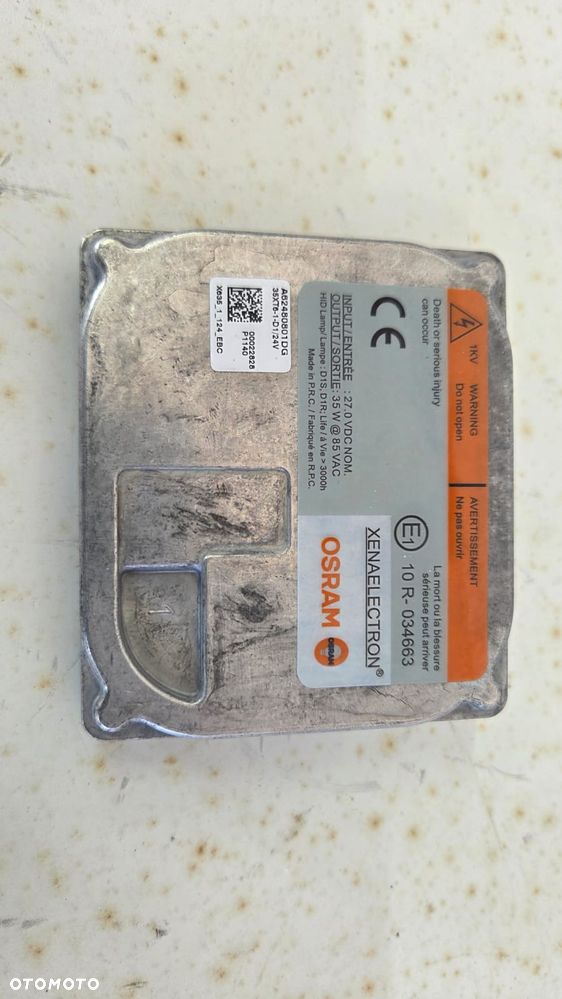 Sterownik przetwornica świateł xenon Scania Volvo Man a62480801 - 1