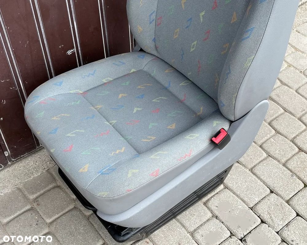 FOTEL PRAWY PASAŻERA JEDYNKA PRZÓD PRZEDNI INCA INKA VW T5 LIFT T6 CARAVELLE DOKA MULTIVAN TRANSPORTER EU - 8
