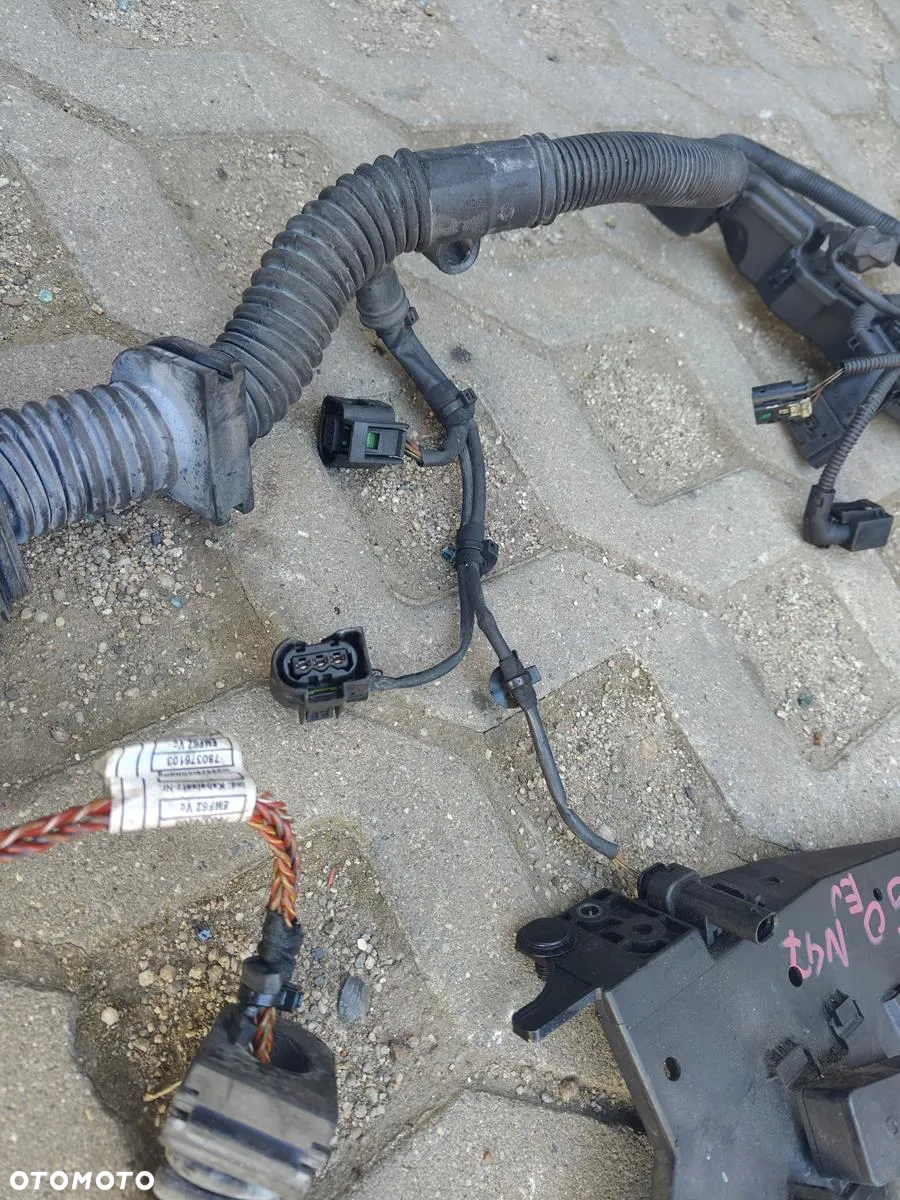 BMW E60 E61 2.0D N47 Instalacja Elektryczna Silnika Wiązka Silnika Europa - 8