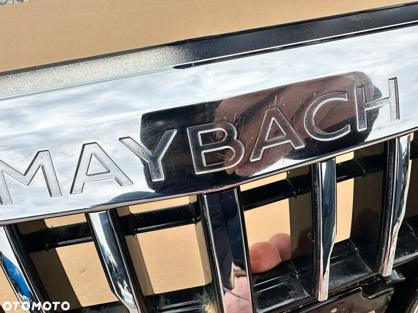 Maybach Mercedes GLS 600 X167 grill atrapa - 2