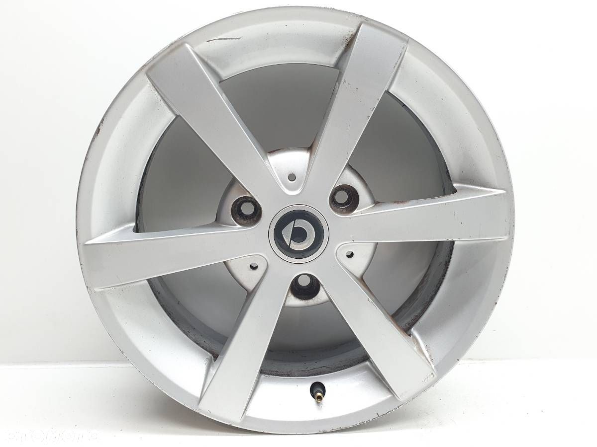 FELGA ALUMINIOWA 15 PRZÓD SMART FORTWO 450 451 3X112 5J ET34 A4514010302 - 1