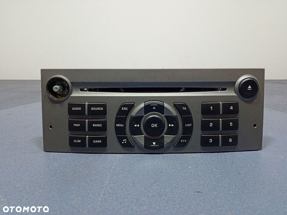 CITROEN C5 I LIFT 04- RADIO CD FABRYCZNE OEM 7644046392 - 1