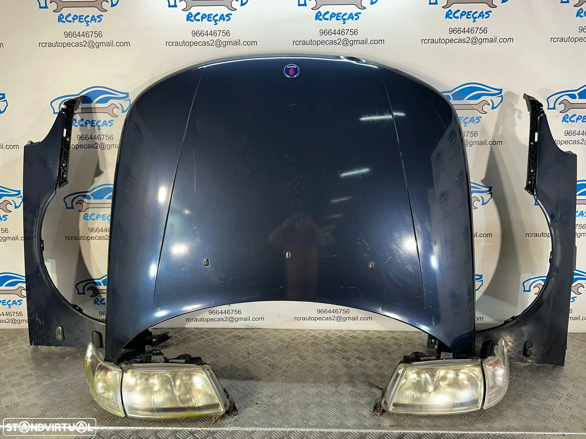 Frente Saab 9-5 YS3E Facelift 2001 - 2009 - 4