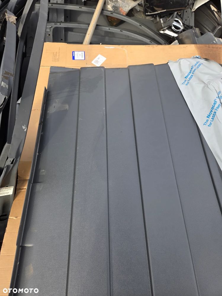 ściana grodziowa Citroën Berlingo II Peugeot Partner II 1609684980 Solidna ścianka działowa z szarego ziarnistego tworzywa ABS PSA 1609684980 - 5