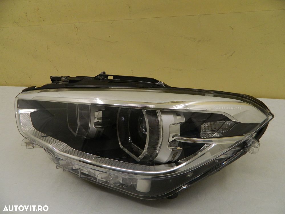 Far stanga BMW Seria 1 F20 LCI FULL LED Adapive, 2015, 2016, 2017, 2018, 2019, cod origine 7214791-01. - 4