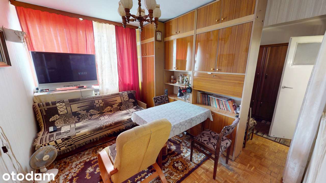Kawalerka | Podzielona na 2 pokoje | Balkon | Piwnica