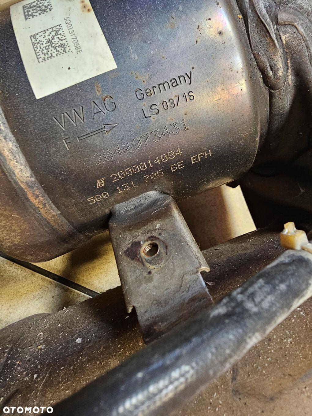 KATALIZATOR DPF AUDI A3 8V 5Q0131705BE VW SKODA OCTAVIA III 2.0TDI - 2