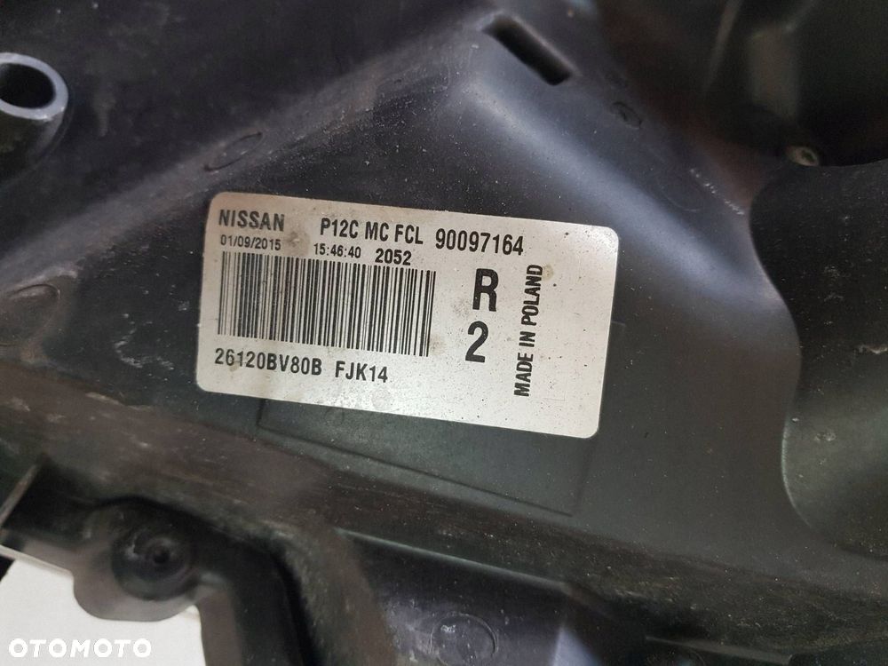NISSAN JUKE I F15 LIFT 14-19r LAMPA LED PRAWA PRZÓD 26120BV80B - 6