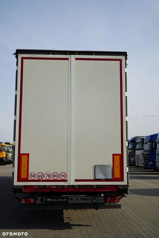 Fliegl FIRANKA MEGA / MULDA DO STALI - 7 M / DACH PODNOSZONY / LOW DECK - 12