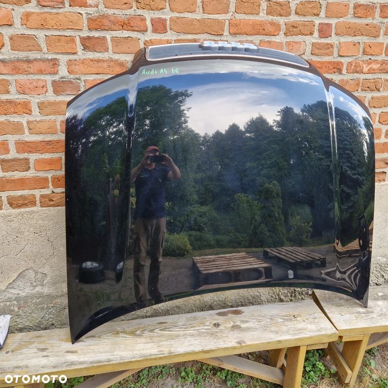 Audi A4 B6 maska pokrywa silnika - 1