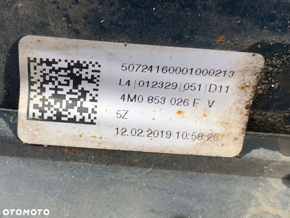 Audi Q7 4M LISTWA BŁOTNIKA PRZÓD PRAWY 4M0853026F - 5