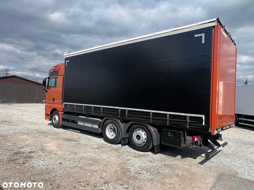 MAN TGX 26.480 / 6x2 / Burto - Firanka / - 5