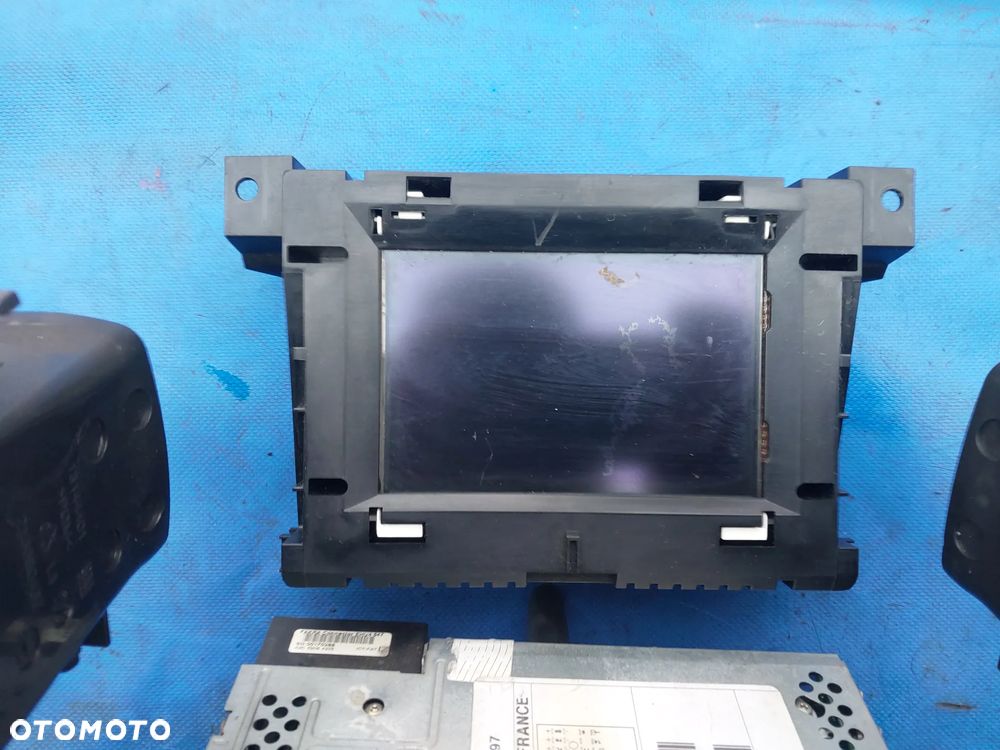 Opel Zafira B RADIO CD70 Navi ekran wyświetlacz fabryczne Oryginalne NIEWYLOGOWANE konsola środkowa kratki nawiewu panel - 2