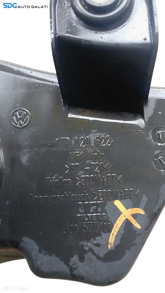 Carcasa Filtru Aer Volkswagen Golf 5 2.0 FSI AXW BLY BLX BVX BLR BVY BVZ 2004 - 2008 Cod 1TD129622 [M8041] - 3