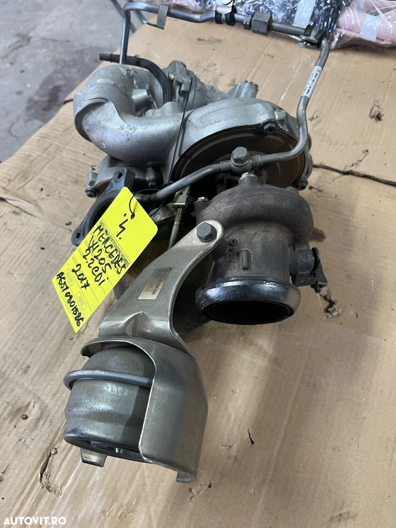 Turbina biturbo Mercedes w205 2.2 cdi 2017 - 3