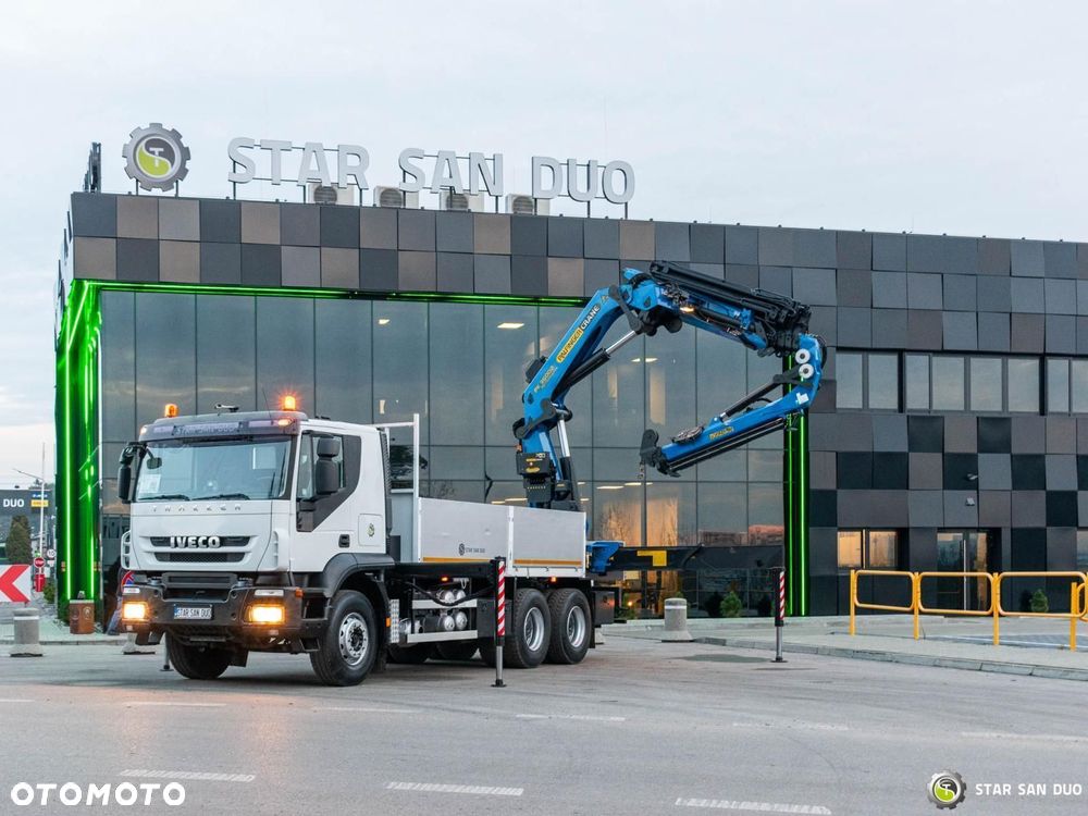 Iveco TRAKKER 410 6x4 PALFINGER PK 36002 HDS Fly Jib Żuraw - 4