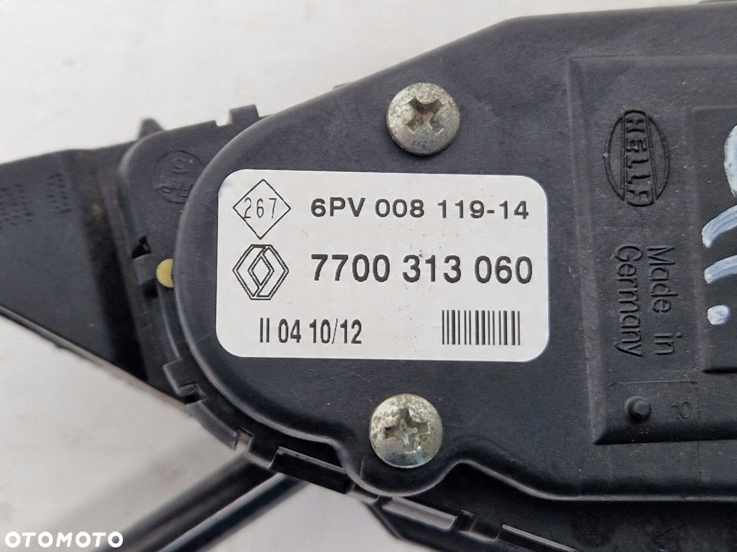 TRAFIC VIVARO II 2.0 DCI POTENCJOMETR PEDAŁ GAZU 7700313060 2 - 3